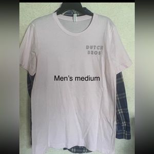 Lightly worn Dutch bros mens t shirt